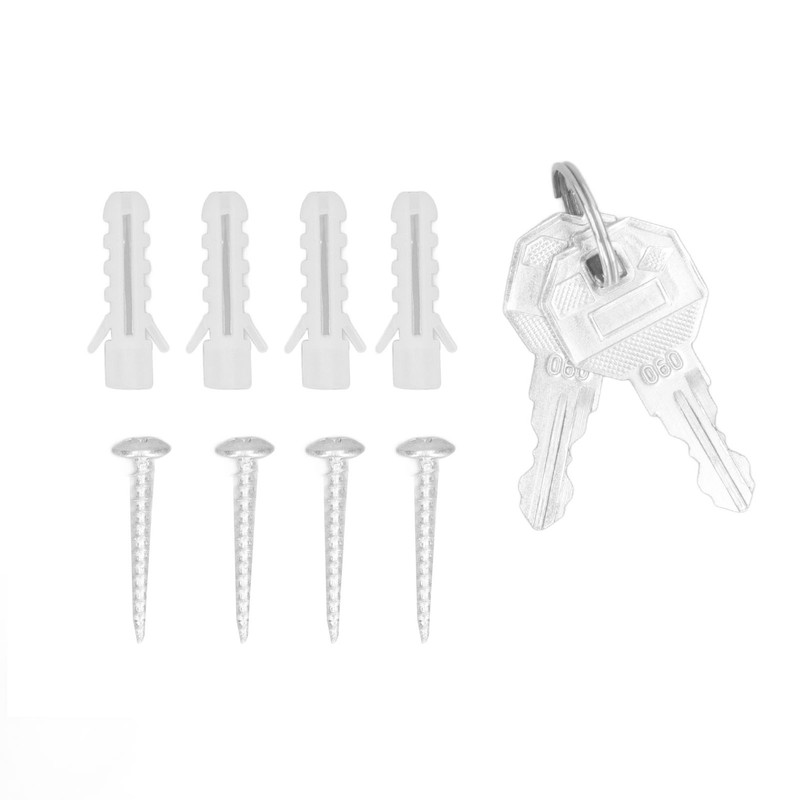 Thermostat Lock Box with 2 Keys Universal Clear Acrylic Plastic