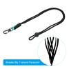 [PATIKIL] Badge Lanyard with Snap Hook 48cm 2pcs Braided Neck