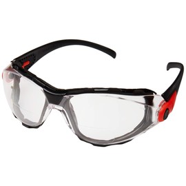 Delta Plus RX-GG-40C-AF-2.0 ERB Safety Glasses, Amber HC/PC Lens, Black Frame with Grey Soft Accents