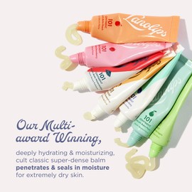 Lanolips 101 Ointment - Lanolin Lip Balm for Smooth, Hydrated & Healthy Lips - Multipurpose Lip Ointment with Lanolin Oil for Dry Lips, Cuticles & More - Coconutter (0.35 oz)