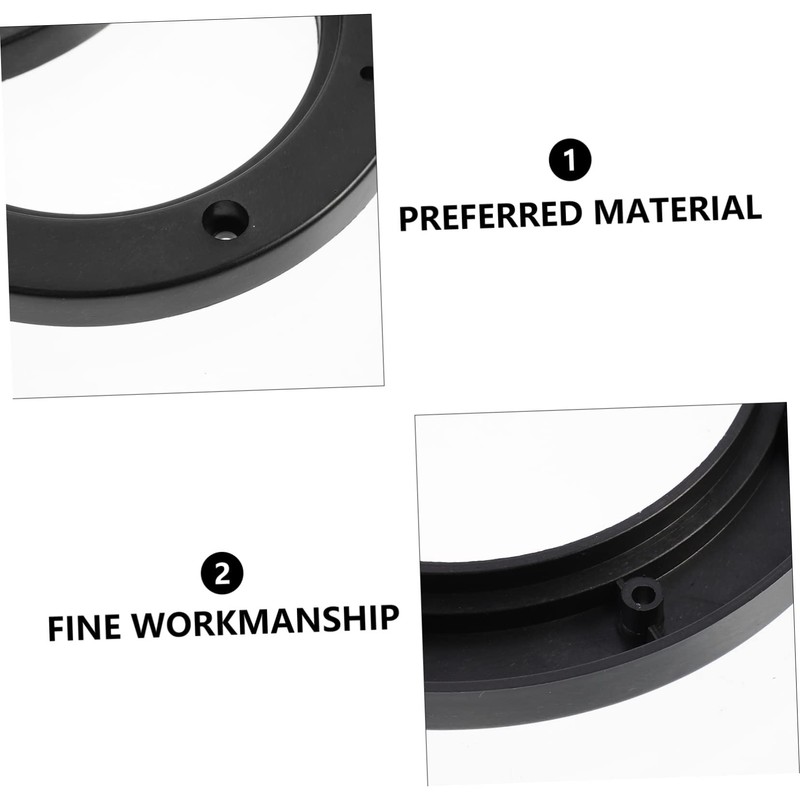 iplusmile Auto Speaker Spacers Adapter 4 Inches Abs Material Easy