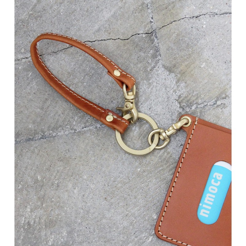 PORCO ROSSO Clutch Holder, Original Tochigi Leather, Made in Japan,