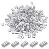 PATIKIL 1/16 inch/1.5 mm Aluminium Crimping Loop Sleeves, Pack of