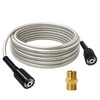 30FT Pressure Washer Hose Compatible with Greenworks Model 5200402