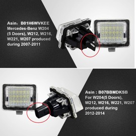 Win Power Licence Plate Lighting, Pack of 2