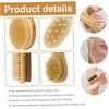 Cepillo corporal exfoliante de cerdas de jabalí – juego 4