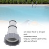 2Pcs Hose Adapter, Plastic Pool Accessories, for Threaded Connection Pumps