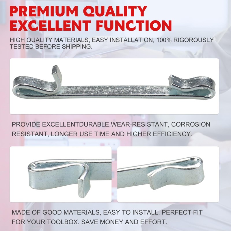 12 Pcs Early 2'' Double Loop Style Tool Box Drawer