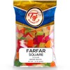 TAJ Gourmet Farfar Fryums (Wheat Pellet Tube), 400g (Square)