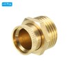 PATIKIL Air Compressor Tank Drain Valve, 4-Pack G 1/2" Brass