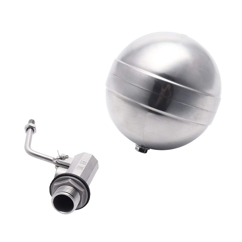 CoCocina Stainless Steel Floating Ball Valve, DN15 1/2 inch, 90