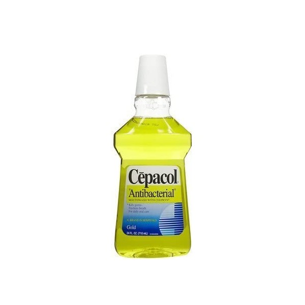 Cepacol Antibacterial Mouthwash -- 24 oz.