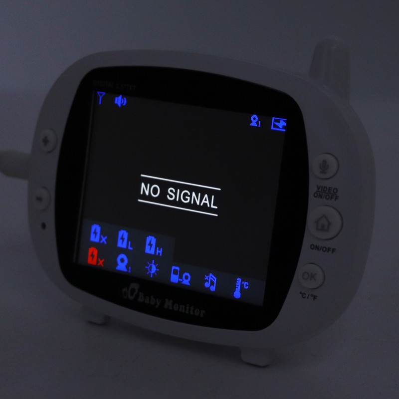 3.5in TFT Baby Camera Digital Night Vision Temperature Sensor Viewing