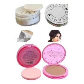 Ultramo Polvo Traslucido Suelto+polvo Compacto Ultramo Beauty Instan
