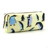 LParkin Penguins Canvas Pencil Case Pen Bag Pouch Stationary Case