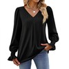 Funlingo 2025 Long Sleeve Shirts for Women Dressy Causal Clothes