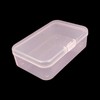Goodma 12 Pieces Rectangular Plastic Boxes Empty Storage Organizer Containers