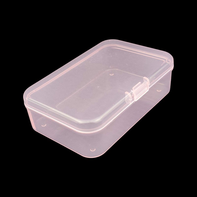 Goodma 12 Pieces Rectangular Plastic Boxes Empty Storage Organizer Containers