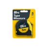 Yellow Plastic Tape Measure, 5m - Durable, Handy Tool for