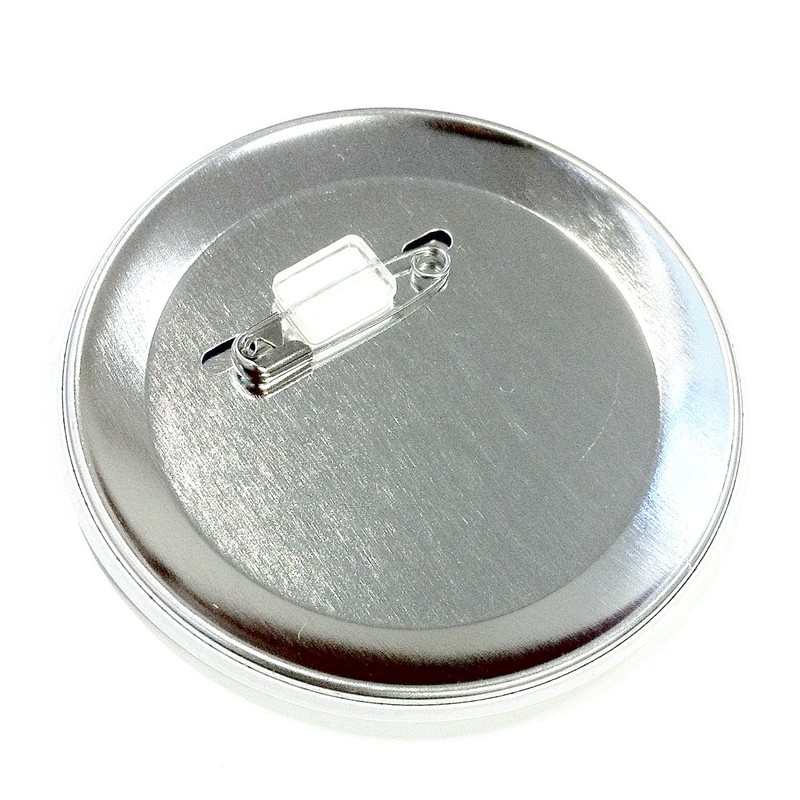 AR Can batch Solid Cans badge Safety Pins Extra Large