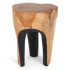 Rutledge & King Java Teak Root Stool - Wooden Stool