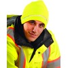 OccuNomix Mens Reflective Beanie Skull-caps, Yellow, Knitted Cap US