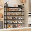LANTEFUL 5 Tier Shoe Rack for Closet Shoe Organizer with