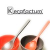 Kerafactum Plastic Spoon Grey Egg Spoon Colourful Plastic Spoons 10