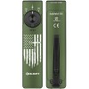 Olight Arkfeld Pro OD Green CW w/Amercian Flag, LED Light/UV/Green