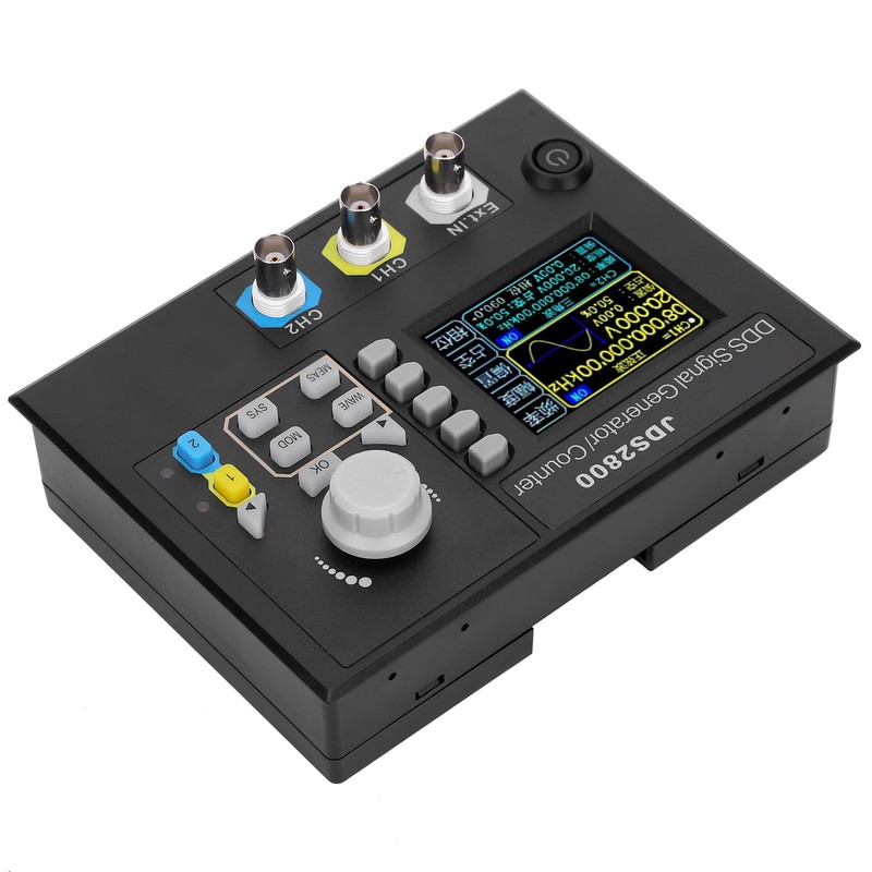 JDS2800-15MHz Function Signal Generator 2.4in LCD DDS Dual Channel Signal