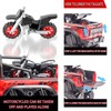 Monster Trucks for Boys - 1/24 Scale Die-Cast Metal Toy