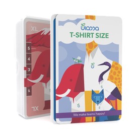 Ulassa Planning Poker Cards for 8 People - T-Shirt Size Estimation - Agile Poker Card Set for Efficient Effort Estimation of Complex Project Requirements in the Team