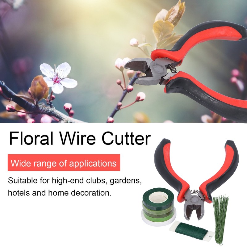 8Pcs set Flower Arrangement Kit Floral DoubleSided Tape Wire Cutter