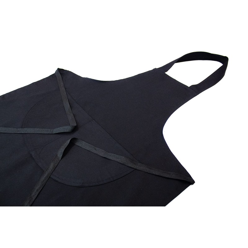 Clay Roberts Chefs Apron, Black, Cooking and Baking Apron for