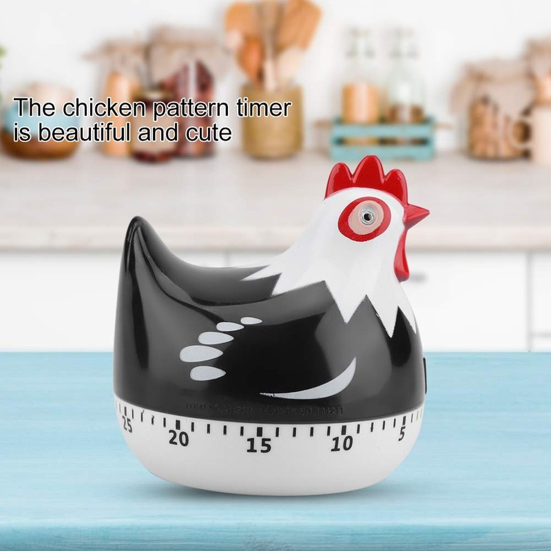 Chicken Pattern Timer, Chicken Pattern Countdown Kitchen Timer Reminder for