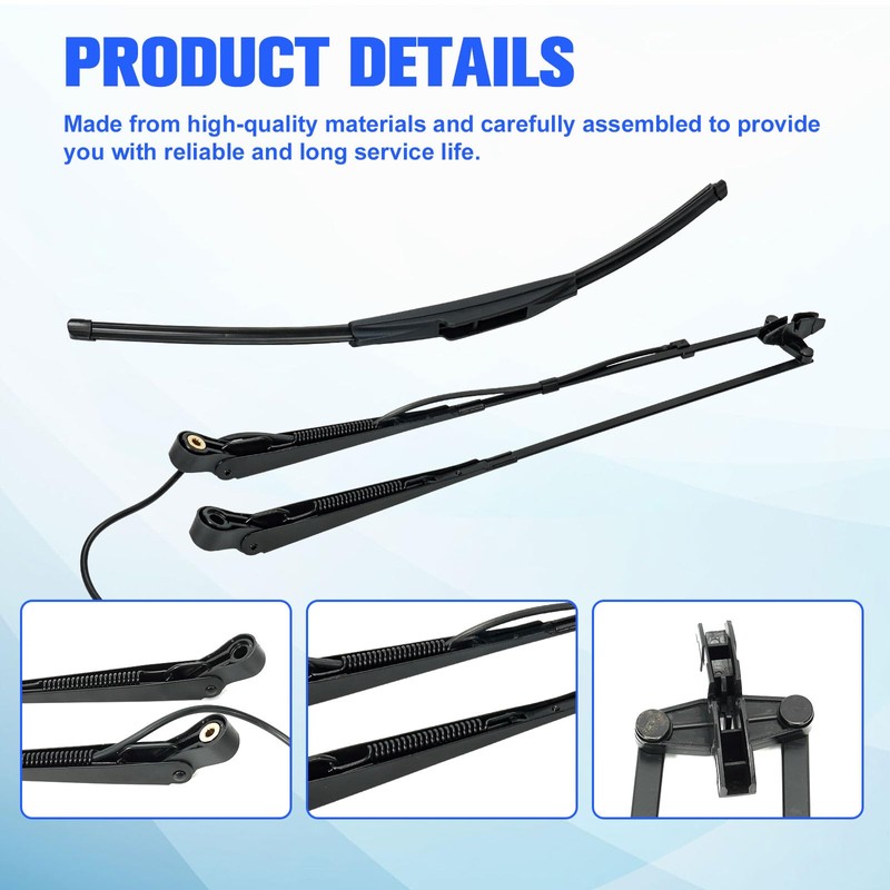 loosoo Wiper Arm Blade Kit 47405956 47778552 Wiper - Dual