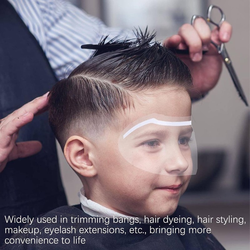 BOBOZHONG 50PCS Eyelash Shield Plastic Eye Shield,Shower Face Eye Protector,Transparent