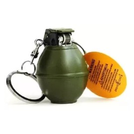 KFMX Chispa Llavero Con Forma De Granada De Mano