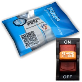 HQRP 2-Pack On-Off Toggle Switch Compatible with Jet 2898D02G03 2898D07G06 2898D04G05 JDP-17FSE JDP-10 JDP-8 Drill Press Power Tools Planer Band Saw Table Saw Grinder Sander