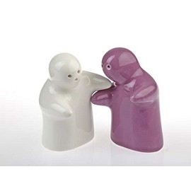 Salt and Pepper Spirits Ghost Salt Shaker (Purple/White)