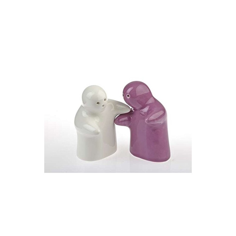 Salt and Pepper Spirits Ghost Salt Shaker (Purple/White)