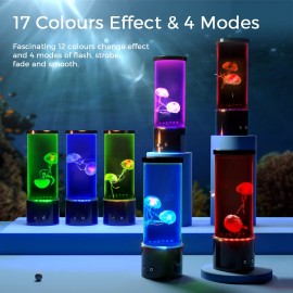 Aonesy Best Lamp 17 Color Changing Jelly Fish Light Mood Lamps for Home Office Room