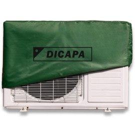 DICAPA Air Conditioning Protective Cover 90 cm x 55 cm x 30 cm Waterproof and Resistant Material (Green)