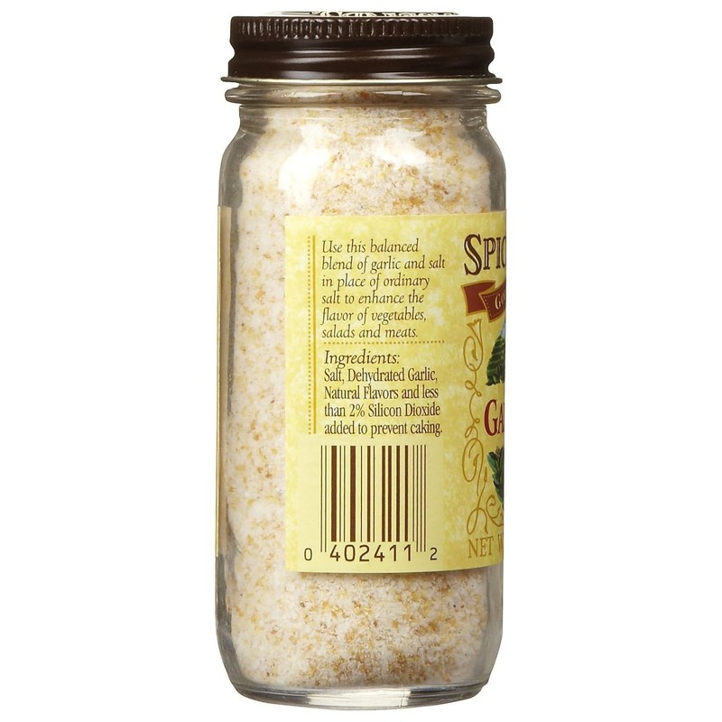Spice Islands Garlic Salt, 3-Ounce (Pack of 3)