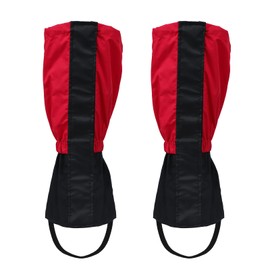 1 Pair Kids Snow Gaiters Boys Girls Adjustable Hiking Gaiters Walking Gaiters Waterproof Boot Leg Gaiters Lightweight Leg Gaiters Windproof Durable Leg Cover Protect for Walking Climbing Skiing Riding