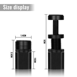 GPU Support Bracket, 2" Small GPU Support PC Graphics Card Support GPU Stand Anti GPU Sag Bracket Video Card Anti Sag GPU Holder Mini GPU Mount for Prevent Universal Graphics Card - Adjustable Height