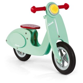 Janod Scooter Mint Balance Bike Ride On, Mint 30.31" x 13.19" x 20.08"