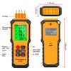 YZTMETER 4-Channel K-Type Temperature Thermometer with LCD Backlight Measurement Range-