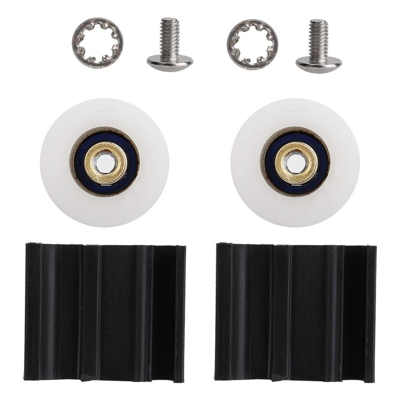 Atyhao Halls Greenhouse Door Wheel Replacement Kits 22mm Light Weight
