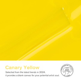 SHOYUM Pastel Gel Nail Polish, 15ml Canary Yellow Color Gel Polish Soak Off LED Nail Lamp Gel Polish Nail Art DIY Home Manicure Salon Gel 0.51OZ